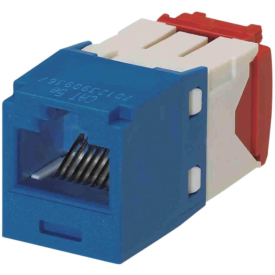 PCケーブル・コネクタ PANDUIT Cat5e RJ45 Amazon.com: Panduit CJ5E88TGBU Category-5E 8-Wire TG-Style